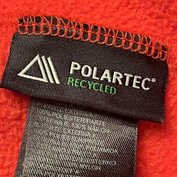 THE NORTH FACE FULL ZIP POLARTEC DOUBLE LOGO JACKET XS - Picture 8 of 9